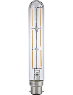 SPL LED Ba22d Filament Colorenta Short T30x171mm 230V 470Lm 5W 2200K 922 360° AC Clear Dim 2200K Dimmable - LX223017109