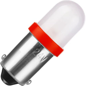 Schiefer Ba9s Single Led T85x28mm 230V 3mA AC/DC Diffused Red 20000h K Non-Dimmable - 092776602