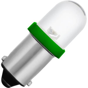 Schiefer Ba9s Single Led T85x28mm 12V 20mA AC/DC Water Clear Green 20000h K Non-Dimmable - 092735703