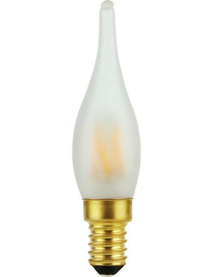 SPL LED E14 Filament Mini Tip Candle C23x95mm 230V 90Lm 18W 2000K 920 360° AC Frosted Dimmable 2000K Dimmable - LX142322808