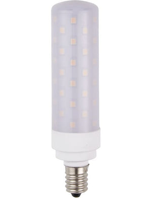 SPL LED E14 Tube T29x118mm 230V 1050Lm 10W 3000K 930 360° AC/DC Opal Dimmable 3000K Dimmable - L142901930