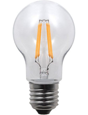 SPL LED E27 Filament PC GLS A55x100mm 230V 320Lm 35W 2700K 827 Polycarbonate 360° AC Clear Non-Dimmable 2700K Non-Dimmable - L277355127