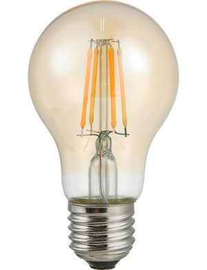 SPL LED E27 Filament GLS A60x105mm 230V 400Lm 4W 2500K 825 360° AC Gold Dimmable 2500K Dimmable - L276034005