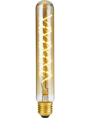 SPL LED E27 Filament FleX AX Tube T32x200mm 230V 360Lm 5W 2200K 822 360° AC Gold Dimmable 2200K Dimmable - LX023920005