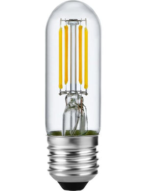 SPL LED E27 Filament Tube T30x95mm 230V 470Lm 5W 2700K 927 360° AC Clear Dimmable 2700K Dimmable - LX279505622
