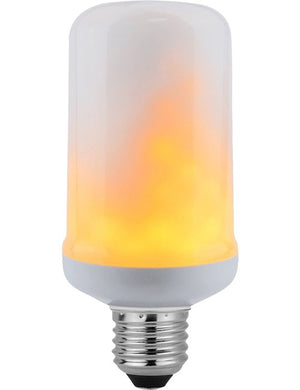 SPL LED E27 T60x140mm 230V 60Lm 5W 1500K 815 360° AC Flicker Flame Effect Non-Dimmable 1500K Non-Dimmable - L650002716-1