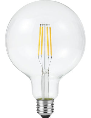SPL LED E27 Filament Globe G125x180mm 230V 810Lm 8W 2500K 925 360° AC Clear Dimmable 2500K Dimmable - LX023825902