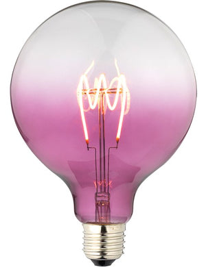 SPL LED E27 Filament FleX TR Globe G125x180mm 230V 140Lm 4W 360° AC Purple Dimmable 2200K Dimmable - LF023925010