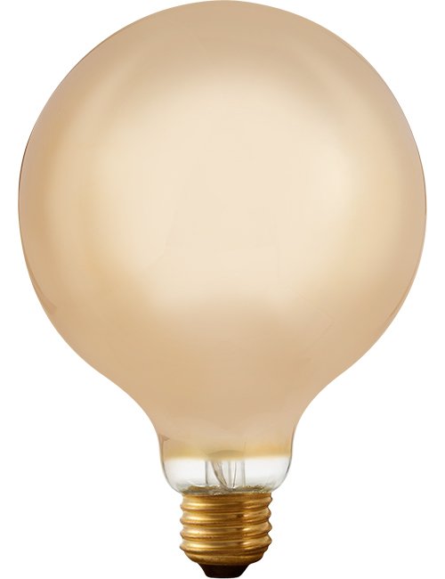 SPL LED E27 Filament Globe G125x180mm 230V 320Lm 65W 1800K 918 360° AC Champ Dimmable 1800K Dimmable - LF023825800