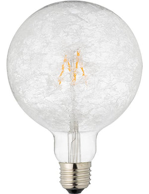 SPL LED E27 Filament Globe G125x180mm 230V 250Lm 4W 2200K 922 360° AC Ice Clear Dimmable 2200K Dimmable - LF023825909