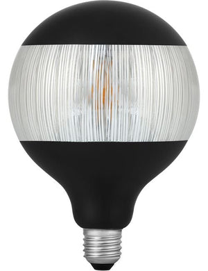 SPL LED E27 Fila Laser Stripe G125x180mm 230V 120Lm 4W 2500K 925 360° AC Black Silver Dimmable 2500K Dimmable - LF023825401