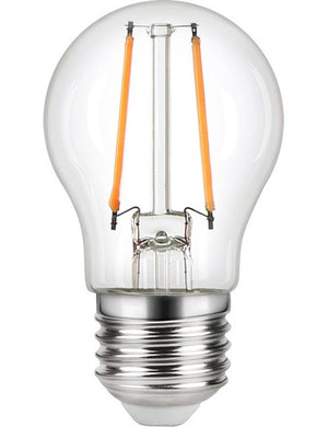 SPL LED E27 Filament Ball G45x75mm 230V 250Lm 3W 2700K 827 360° AC Clear Dimmable 2700K Dimmable - L277230827