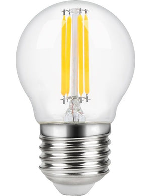 SPL LED E27 Filament Ball G45x75mm 230V 320Lm 4W 2200K 822 360° AC Clear Dimmable 2200K Dimmable - LX277225922