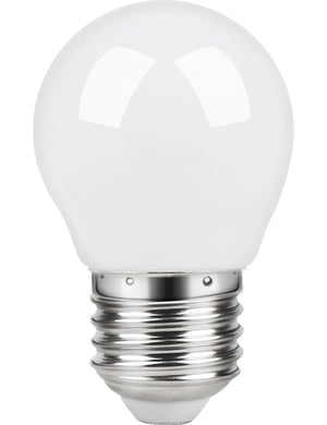 SPL LED E27 DimToWarm Filament Ball G45x80mm 230V 470Lm 5W 1800-2700K 818-827 AC Milky Frosted 2700K Dimmable - L278047011