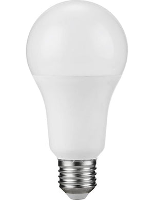 SPL LED E27 GLS A71x135mm 100-240V 1200Lm 15W 3000K 830 160° AC/DC Opal Non-Dimmable 3000K Non-Dimmable - LB277013330-1