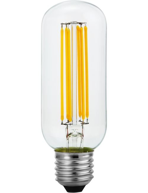 SPL LED E27 Filament Tube T45x130mm 230V 600Lm 6.5W 2500K 925 360° AC Clear Dimmable 2500K Dimmable - LX023833302