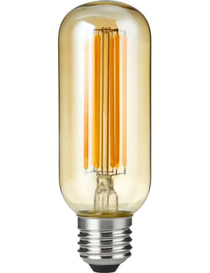 SPL LED E27 Filament Tube T45x130mm 230V 550Lm 6.5W 2200K 922 360° AC Gold Dimmable 2200K Dimmable - LX023822505