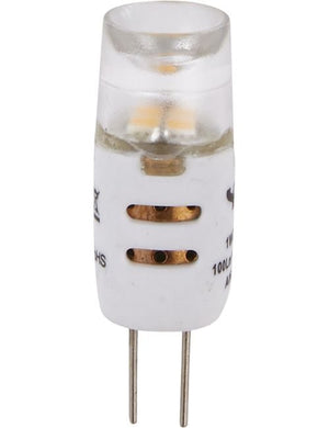 SPL LED G4 T10x32mm 12V 100Lm 1W 2700K 827 170° AC/DC Clear Dimmable 2700K Dimmable - L022451227