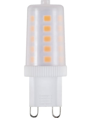 SPL LED G9 T17x50mm 230V 260Lm 3W 2700K 827 360° AC Frosted Dimmable 2700K Dimmable - L022173827-1