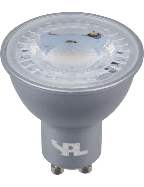 SPL LED GU10 MR16 50x55mm 230V 510Lm 7W 3000K 830 40° AC Silver Dimmable 3000K Dimmable - L641751430