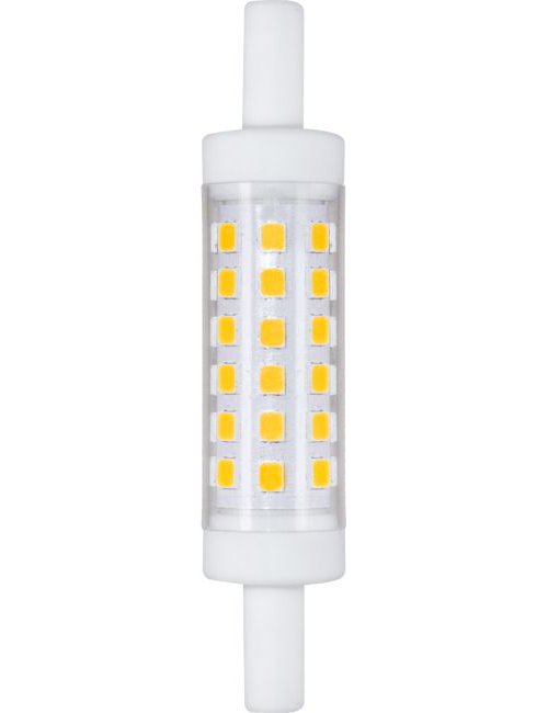 SPL LED R7s T15x78mm 230V 490Lm 5W 3000K 830 360° AC Clear Non-Dimmable Ceramic 3000K Non-Dimmable - L647800530