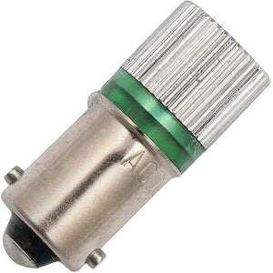 Schiefer Ba9s 8x Multi Chip T10x28mm 6V 18mA AC/DC Green 40000h K Non-Dimmable - 092820603