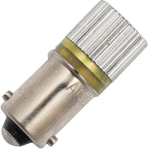 Schiefer Ba9s 8x Multi Chip T10x28mm 6V 18mA AC/DC Yellow 40000h K Non-Dimmable - 092820604