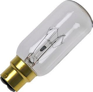 Schiefer Navigation Ba22d T38x98mm 220V 386mA 85W C-7A Clear 1500h 65-70cd Ship lamp 2500K Dimmable - 229890700