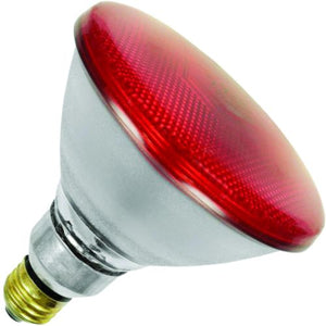 Schiefer Infrared E27 PAR38 121x132mm 230V 150W 5000h Red front 1000K Dimmable - 393815002