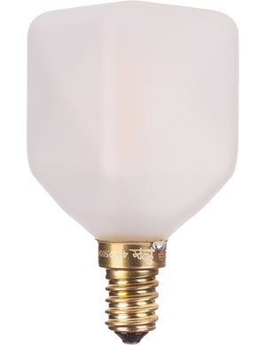 Pope Pope LED E14 Fila Cube SD45x82mm 230V 250Lm 4W 2500K 925 Frosted Dim 2500K Dimmable - LF0238001SB