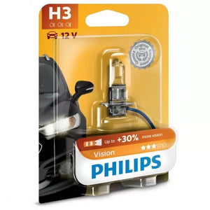 Philips 12336PRB1 PK22s 55W Halogen H3 (453) Halogen Bulbs