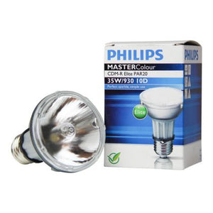 Philips MC CDM-R Elite 35W/930 E27 PAR20 10D - MASTERColour E27 CDM-R Elite PAR20 35W 10D - 930 Warm White | Best Colour Rendering