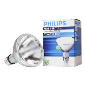 Philips MC CDM-R Elite 35W/930 E27 PAR30L 10D - MASTERColour E27 CDM-R Elite PAR30L 35W 10D - 930 Warm White | Best Colour Rendering