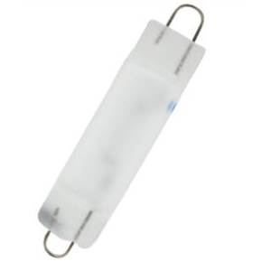 24v 5w Rigid Loop Frosted Xenon Double Ended Light Bulb - 10x44mm