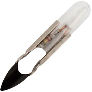 Schiefer T55 55x30mm 220-240V Wire Ended 10000h White Green Neon Glass Telephone 2500K Non-Dimmable - 553097903