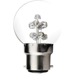 Kosnic KSTR01GLF/B22-840  1W LED BC/B22 Golf Ball Cool White