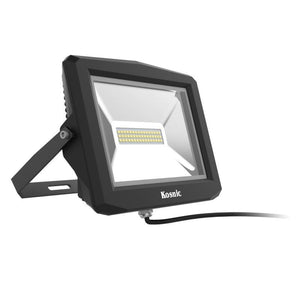 Kosnic KFLDHS30Q365-W65-BLK  30w IP65 LED Floodlight