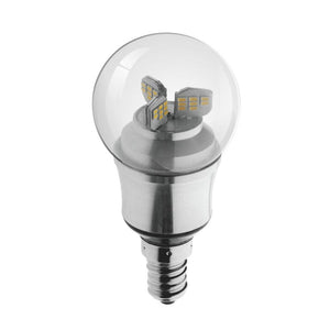 Kosnic KDIM5.5GLF/E14-SLV-N27  5.5W KTC LED E14/SES Golf Ball Warm White