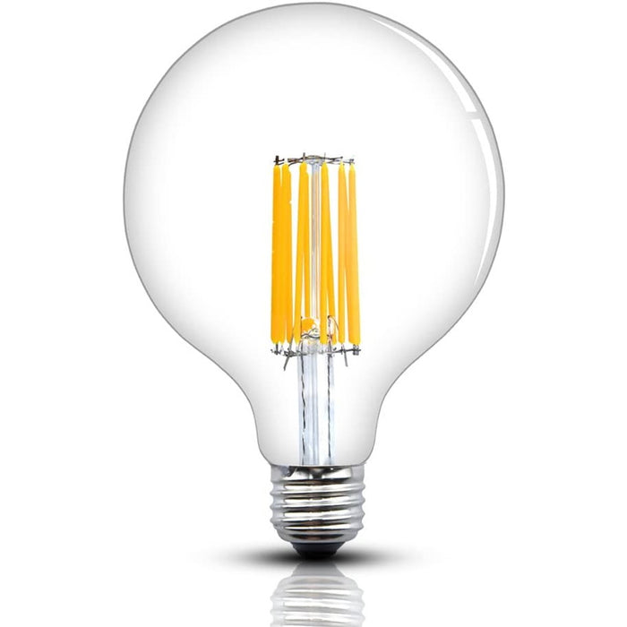 Casell Filament LED G125 Globe 240v 8w E27 850lm 2700°k Dimmable - 0635635589165