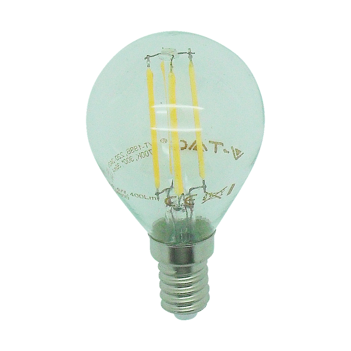 15155 - 4W SES Clear LED Filament Golf Ball
