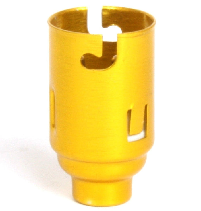 05179 - BC Candle 10mm Lampholder Brassed Metal