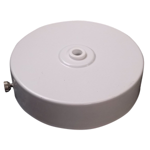 05872 - Ceiling Rose White Flat 100mm Ø - Lampfix - Sparks Warehouse