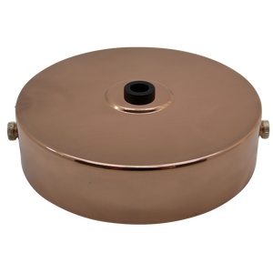 05868 - Ceiling Rose Copper Flat 100mm Ø - Lampfix - Sparks Warehouse