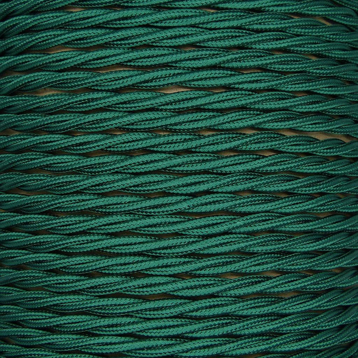 01054 Triple Twisted Braided Flex 3 core 0.75mm Forest Green, mtr