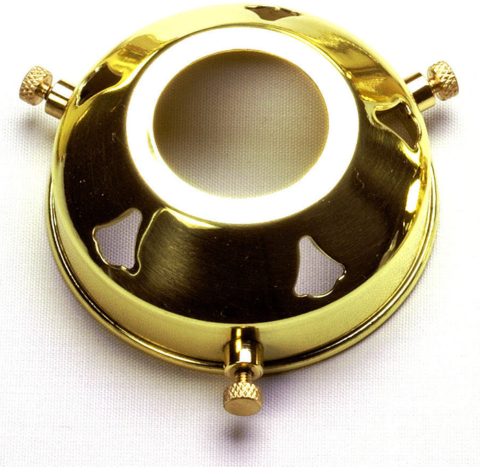 05216 - 2¼" Polished Brass Gallery 29mm hole