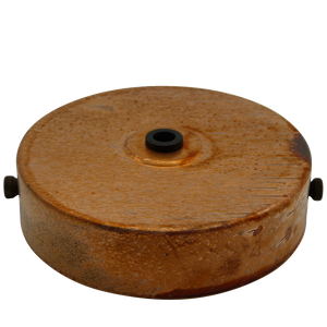 06083 - Ceiling Rose Rustic Flat 100mm Ø - Lampfix - Sparks Warehouse