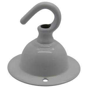 05918 - Ceiling Hook-plate White 2½” Ø - LampFix - Sparks Warehouse