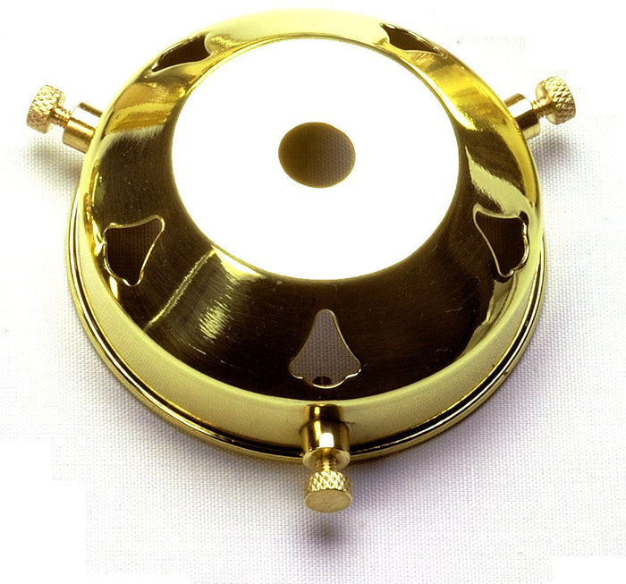 05215 - 2¼" Polished Brass Gallery 10mm hole