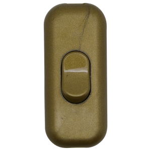 05295 - 3 Core Inline Switch Mini Gold 2A Snap Together - Lampfix - Sparks Warehouse