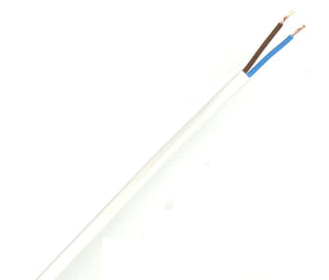 01672 - 2192Y Flat Twin 0.75mm White - Lampfix - Sparks Warehouse